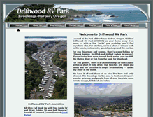 Tablet Screenshot of driftwoodrvpark.com